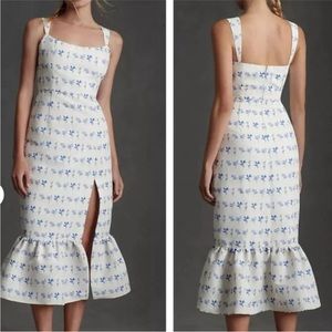 Sachin & Babi Anthropologie Eliza Midi dress